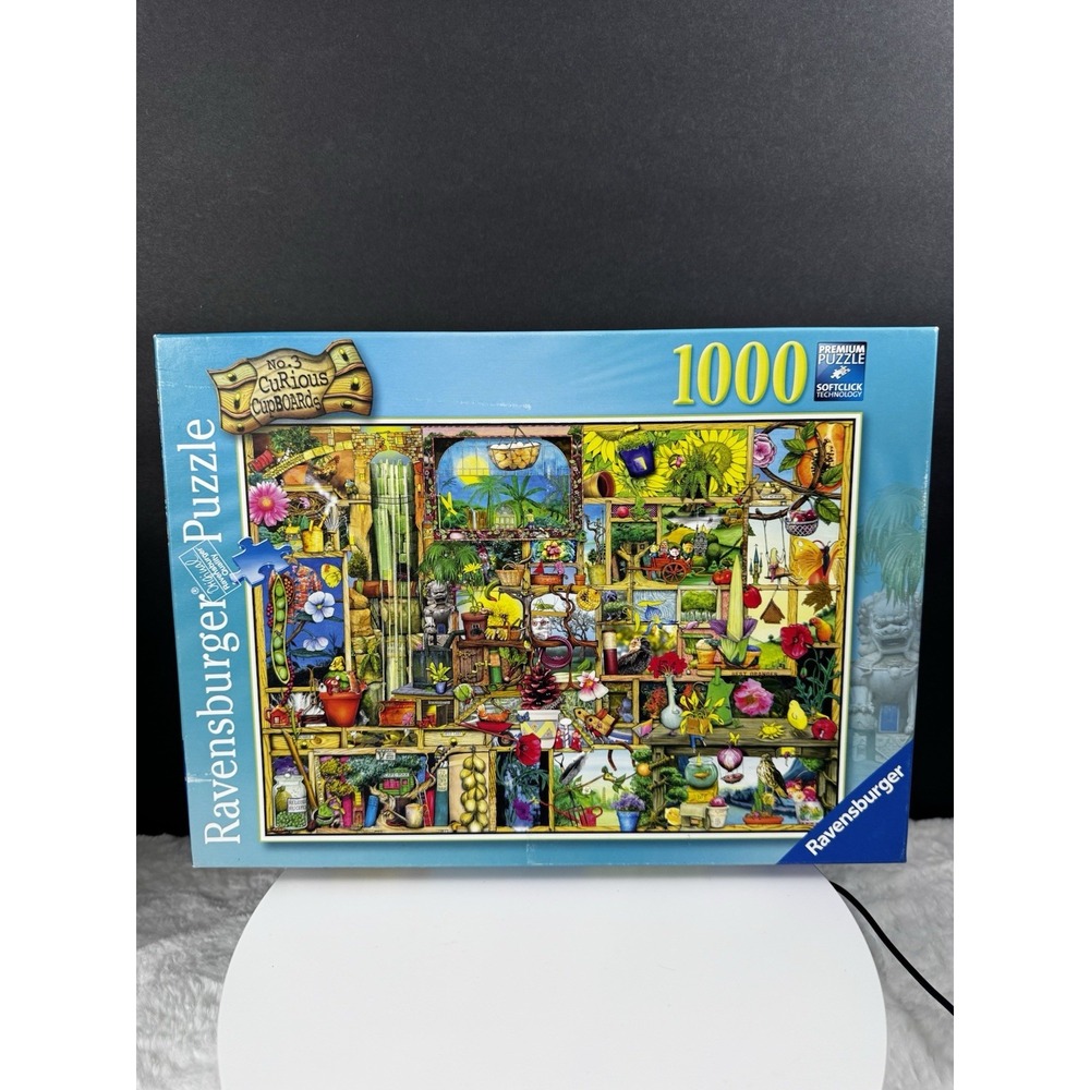 Ravensburger 1000pc Jigsaw‎ Puzzle The Gardener's Cupboard 2015 Complete